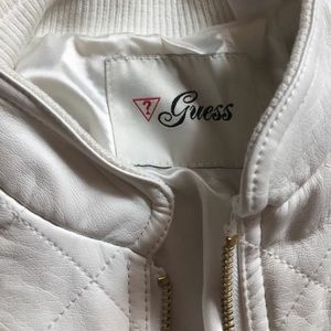 Girls Guess Leather Jacket